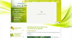 Desktop Screenshot of paysyonetvie.fr
