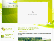 Tablet Screenshot of paysyonetvie.fr